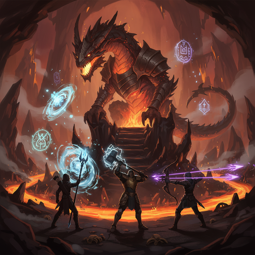 Optimized Builds for Conquering the Firewyrm King Boss
