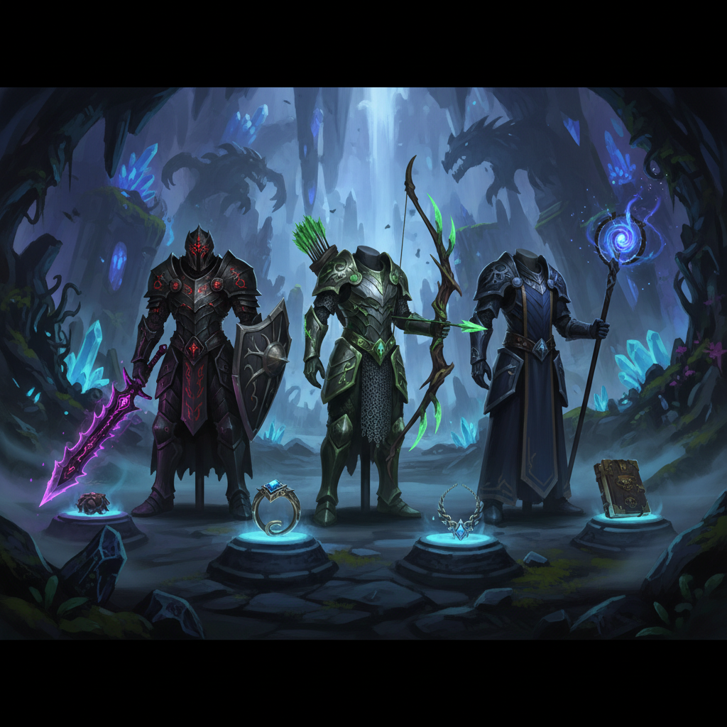 Optimal PvM Gear Loadouts for the Abyssal Depths in RuneScape: Dragonwilds