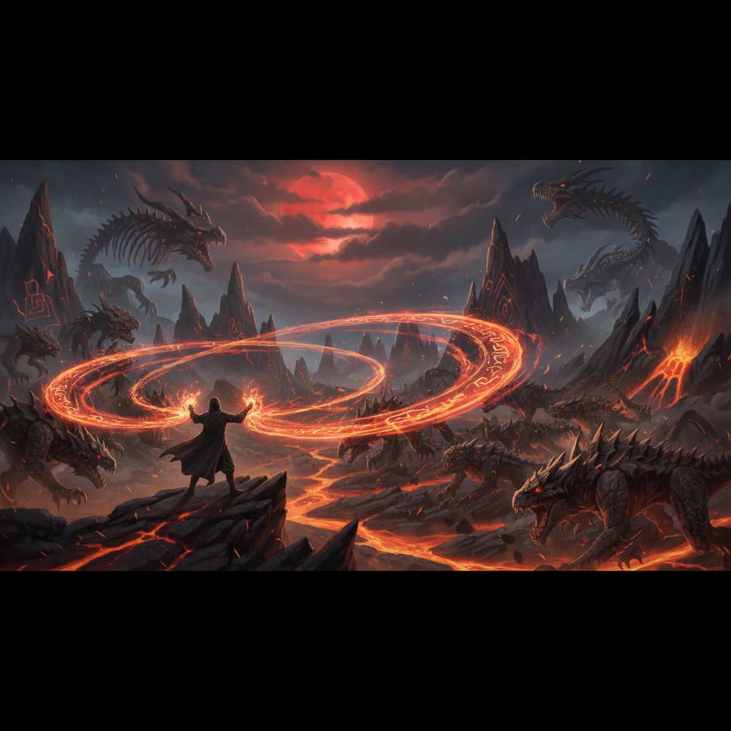 Dragonwilds Best Fire Mage Build: Dominating PvE with AoE Fire Magic