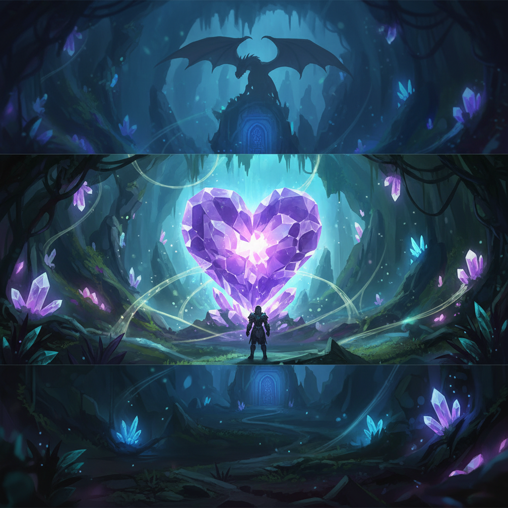 Dragonwilds: The Crystal Heart Quest Walkthrough (Heartstrings)