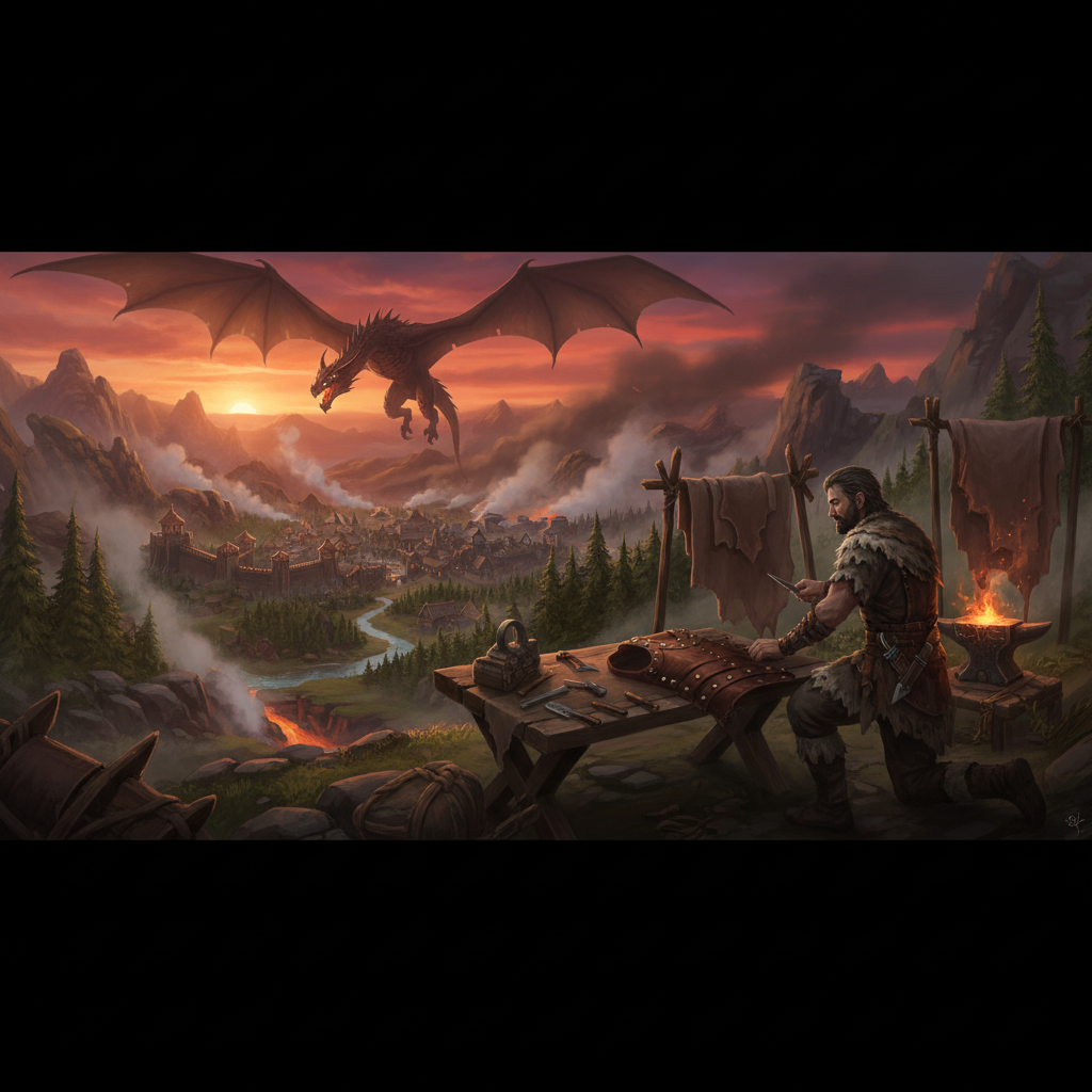 Crafting and Using Hard Leather in RuneScape: Dragonwilds