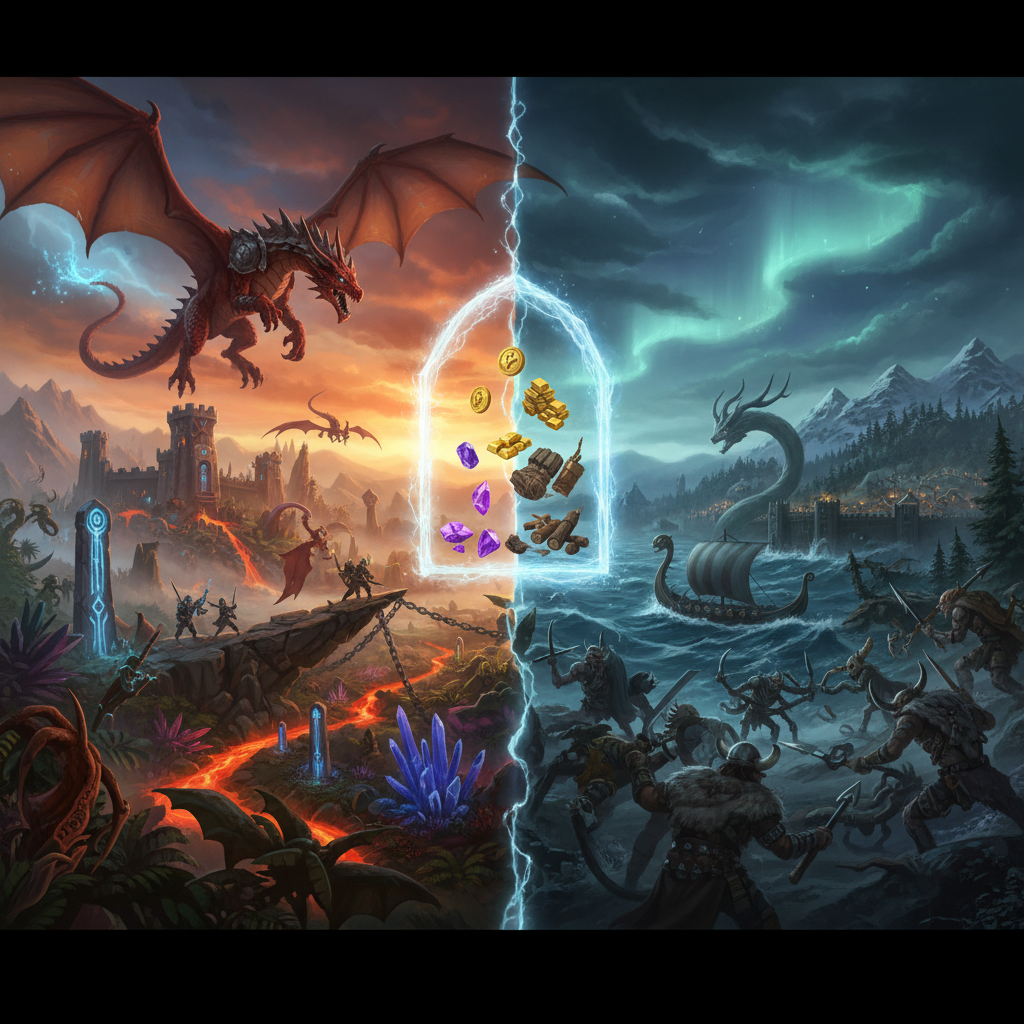RuneScape Dragonwilds vs. Valheim: Price Comparison and Value