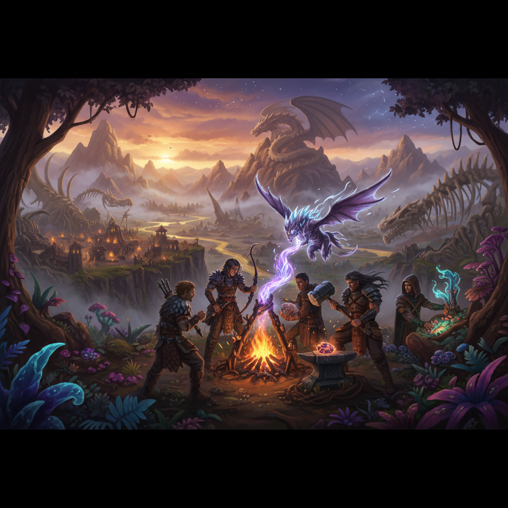 Gathering and Crafting Wild Anima in RuneScape: Dragonwilds