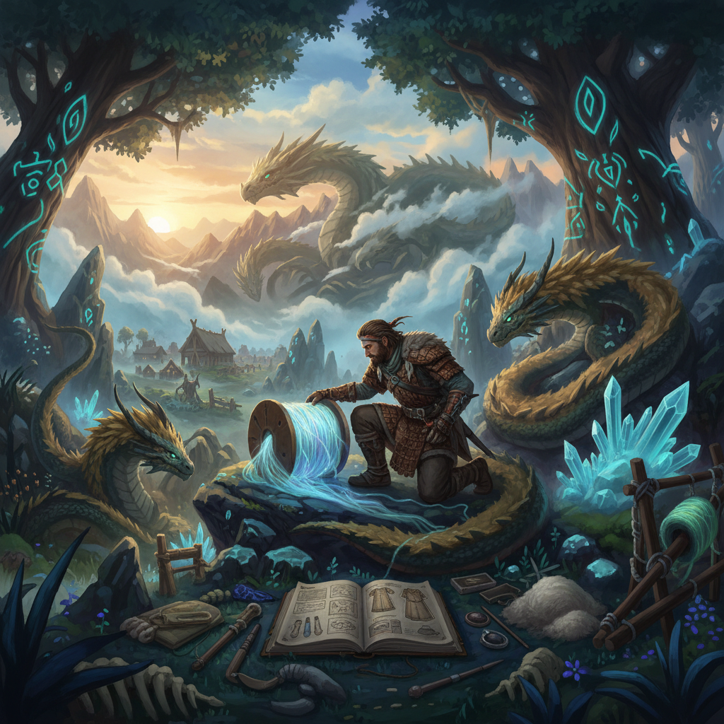 Wool Thread in Dragonwilds: Crafting Essential Garments and Gear